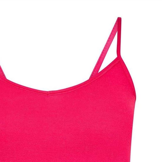Puma - Top für Damen, V-Ausschnitt, gerippt (Pink) - Image 3