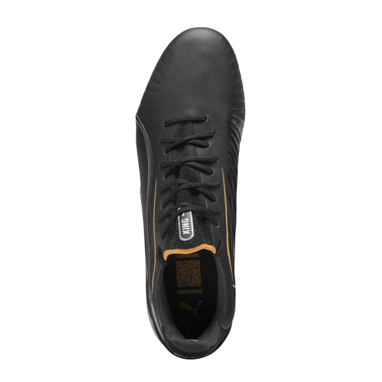 Puma - "King Ultimate" Fußballschuhe mit festem Boden für Herren (Schwarz/Silber) - Image 2