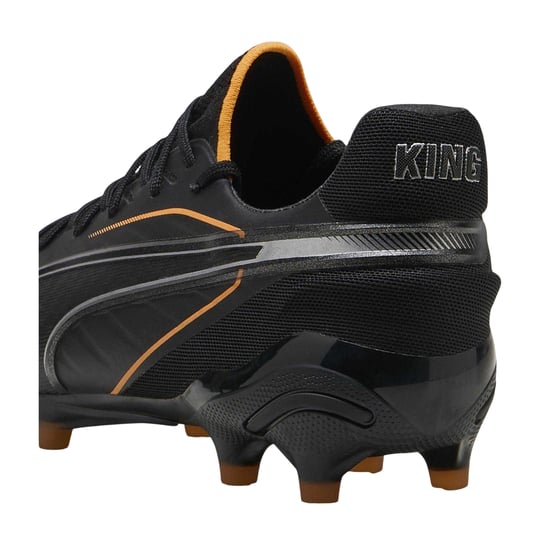 Puma - "King Ultimate" Fußballschuhe mit festem Boden für Herren (Schwarz/Silber) - Image 3