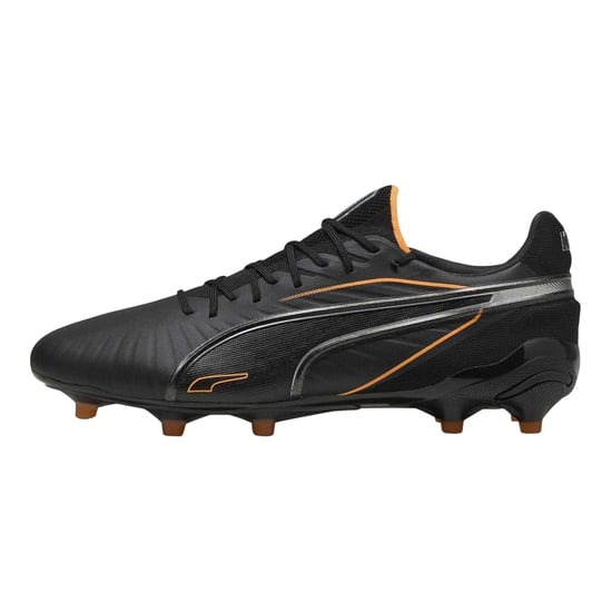Puma - "King Ultimate" Fußballschuhe mit festem Boden für Herren (Schwarz/Silber) - Image 4