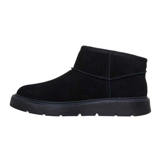 Skechers - "Cozy" Stiefeletten für Damen, Wildleder, Zum Reinschlüpfen (Schwarz) - Image 2