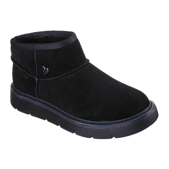Skechers - "Cozy" Stiefeletten für Damen, Wildleder, Zum Reinschlüpfen (Schwarz) - Image 5