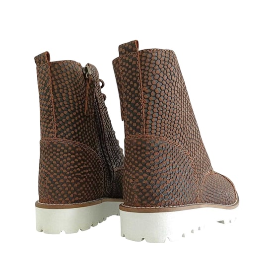Firetrap - "Lizzy" Stiefeletten für Damen, Leder, Seitlicher Reißverschluss (Braun) - Image 2