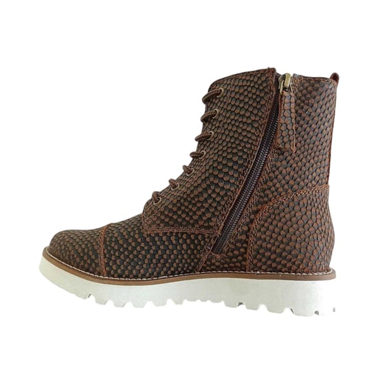 Firetrap - "Lizzy" Stiefeletten für Damen, Leder, Seitlicher Reißverschluss (Braun) - Image 3