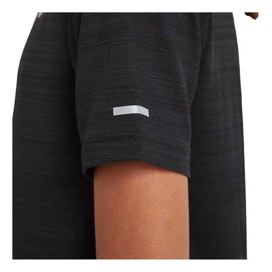 Nike - "Miler" Oberteil für Jungen, Dri-FIT, Training (Schwarz) - Image 3