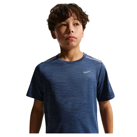 Nike - "Miler" Oberteil für Jungen, Dri-FIT, Training (Marine) - Image 3