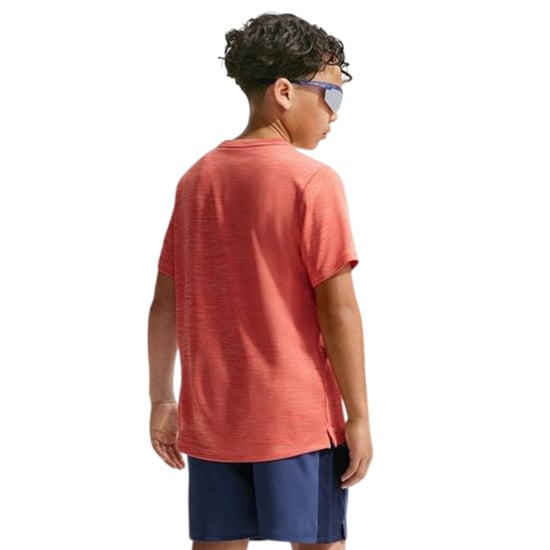 Nike - "Miler" Oberteil für Jungen, Dri-FIT, Training (Orange) - Image 2