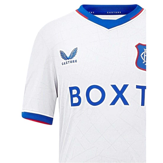 Castore - "2024 2025" Auswärtstrikot für Kinder, Rangers FC (Grau/Blau) - Image 3