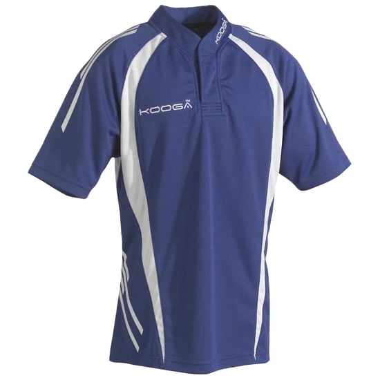 KooGa Teamwear Kinder Match Shirt (Königsblau/Weiß) - Image 1