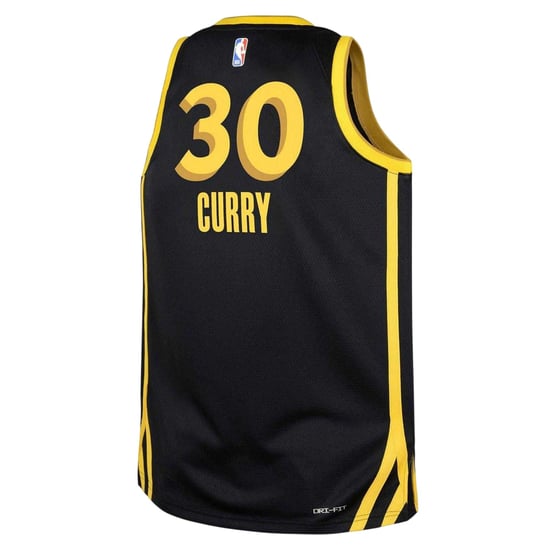 Nike - "Stephen Curry" Basketball-Trikot für Jungen (Schwarz) - Image 2