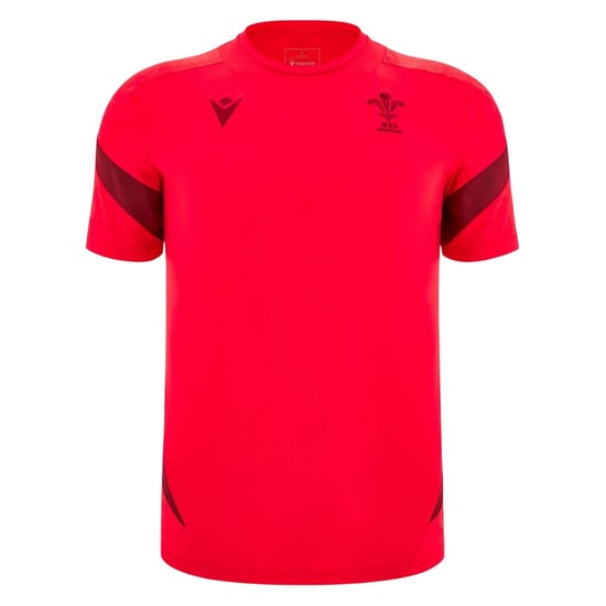 Macron - "25/26" Rugby-Shirt für Herren/Damen Unisex (Rot) - Image 1