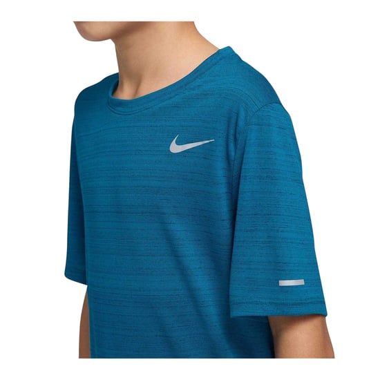 Nike - "Miler" Oberteil für Jungen, Dri-FIT, Training (Abgrund Blau) - Image 3