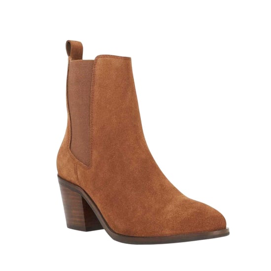 Dune London - "Pasil" Stiefel für Damen, Leder, Blockabsatz (Hellbraun) - Image 3