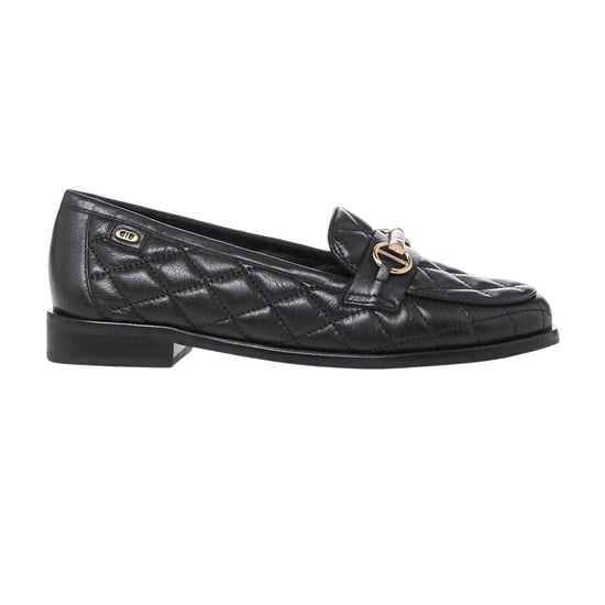 Dune London - Halbschuhe für Damen, Leder, Trense (Schwarz) - Image 1