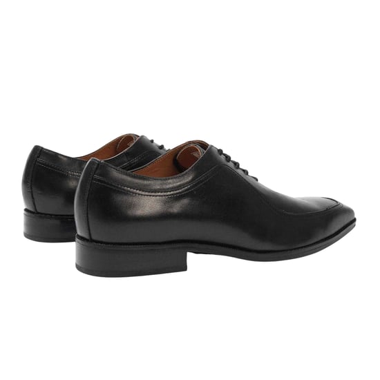 Giorgio - Formelle Schuhe für Herren, Vollnarbenleder, Niedriger Absatz (Schwarz) - Image 2