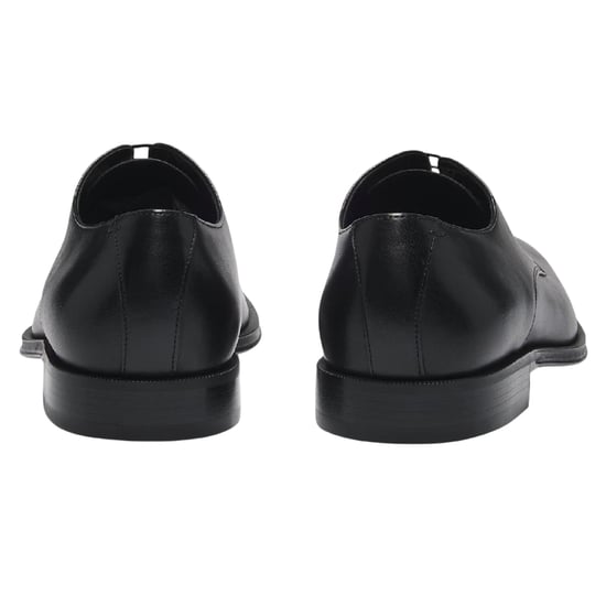 Boss - Formelle Schuhe für Herren, Leder, Low Block Heel (Dunkelbraun) - Image 2