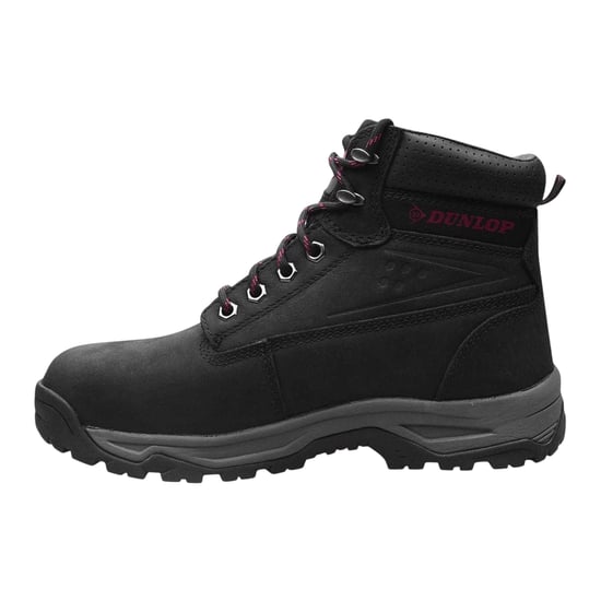 Dunlop - Sicherheitsschuhe für Damen, Nubukleder, Schuhspitze aus Stahl (Schwarz) - Image 2
