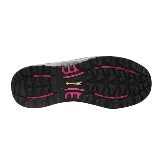 Dunlop - Sicherheitsschuhe für Damen, Nubukleder, Schuhspitze aus Stahl (Schwarz) - Image 4
