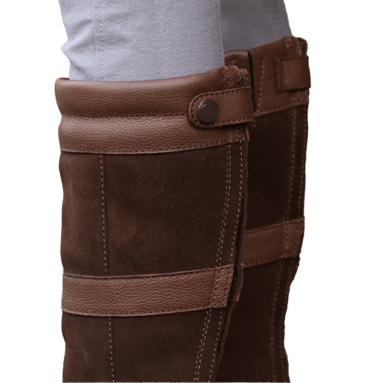 Brogini - Herren/Damen Unisex Landstiefel "Hollingworth", Leder (Braun) - Image 4