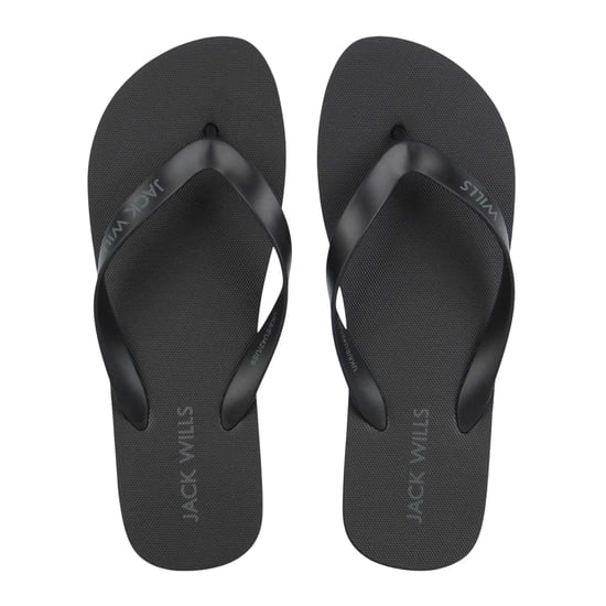 Jack Wills - Flipflops für Herren/Damen Unisex, Gummi, Flach (Schwarz) - Image 3