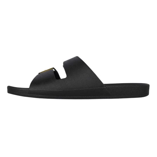 Biba - Badesandale für Damen, Zweifach-Schnalle, Flach (Schwarz) - Image 3