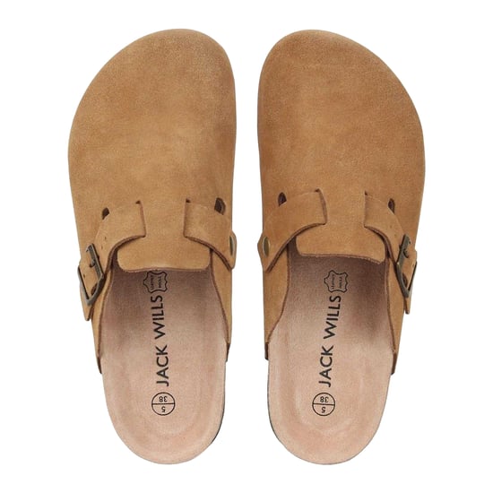 Jack Wills - Mules für Damen, Leder (Hellbraun) - Image 4