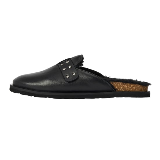 Steve Madden - "Evergreen" Clogs für Damen, Wildleder, mit Schnalle, Flach (Schwarz) - Image 2
