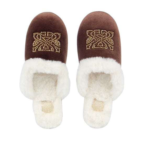 Biba - bestickt Mules für Damen (Braun) - Image 3