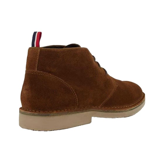 Dune London - Wüstenstiefel für Herren, Wildleder, Kontrastsohle (Hellbraun) - Image 2