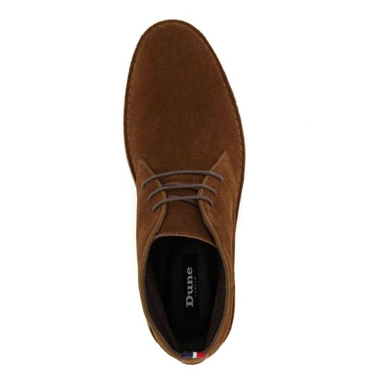 Dune London - Wüstenstiefel für Herren, Wildleder, Kontrastsohle (Hellbraun) - Image 4