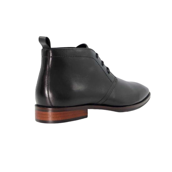 Dune London - "Mervin" Chukka-Stiefel für Herren, Leder, Niedriger Absatz (Schwarz) - Image 2