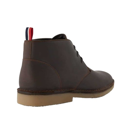 Dune London - Wüstenstiefel für Herren, Wildleder, Kontrastsohle (Braun) - Image 2