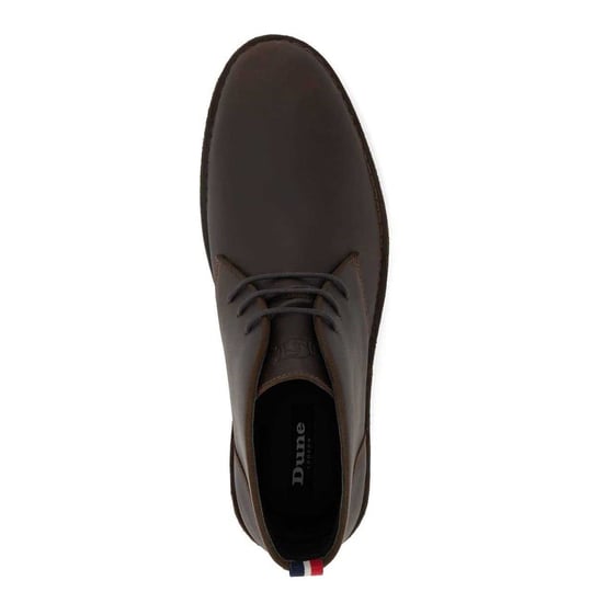 Dune London - Wüstenstiefel für Herren, Wildleder, Kontrastsohle (Braun) - Image 4