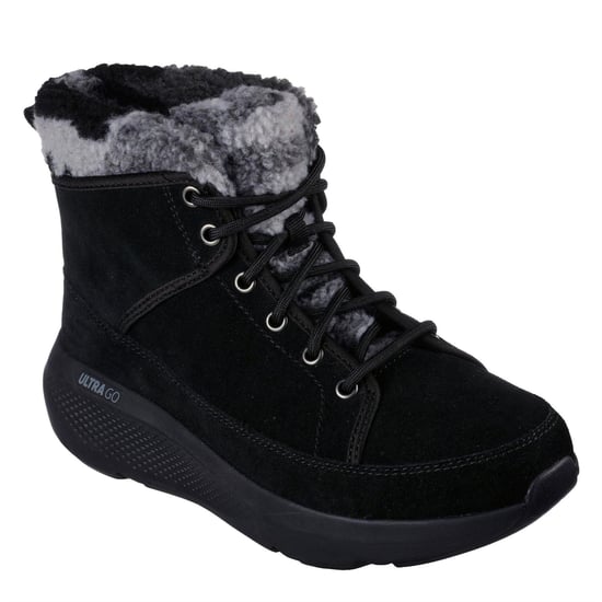 Skechers - "OTG Elevate" High Top Turnschuhe für Damen (Schwarz/Grau) - Image 1