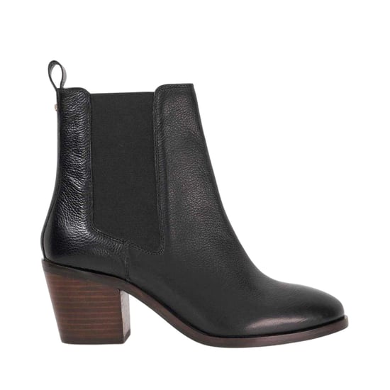Dune London - "Pasil" Stiefel für Damen, Leder, Blockabsatz (Schwarz) - Image 1
