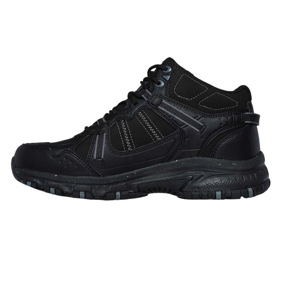 Skechers - "Hillcrest" Logo Wanderstiefel für Herren, Leder (Schwarz) - Image 2