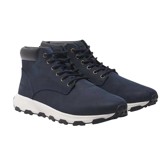 Timberland - "Winsor Park" Chukka-Stiefel für Herren, Leder, Ortholite-Sohle (Marine) - Image 5