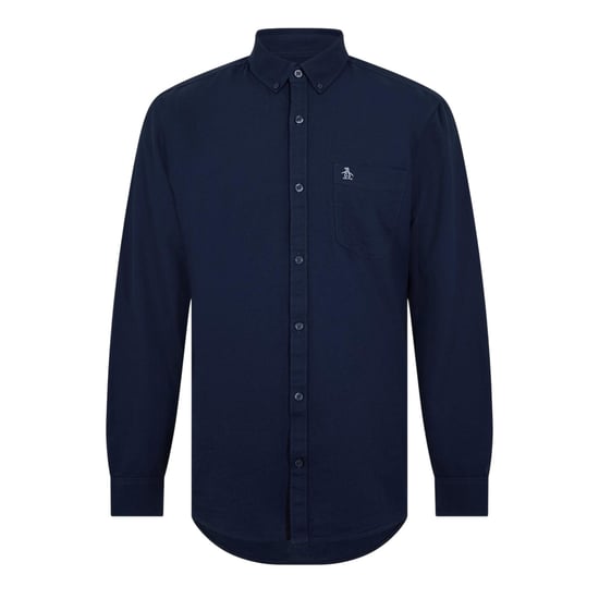 Original Penguin - Button-Down-Hemd für Herren, Oxford-Stil, Langärmlig (warmes Blau) - Image 1
