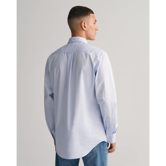 Gant - Hemd für Herren, Popelin (Blassblau) - Image 3
