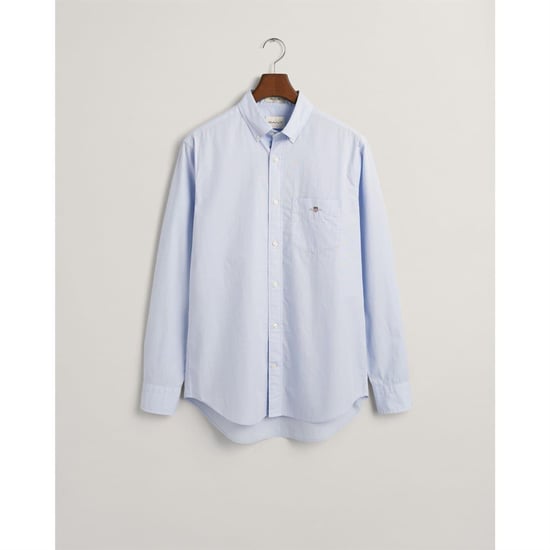 Gant - Hemd für Herren, Popelin (Blassblau) - Image 5