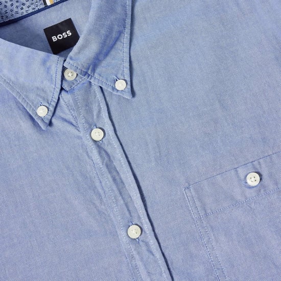 Boss - Button-Down-Hemd für Herren, Oxford-Stil, Regulär (Blau) - Image 4