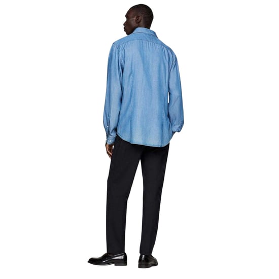 Tommy Hilfiger - Hemd für Herren, Denim, Schmal, Langärmlig (Denim) - Image 2