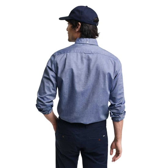 Gant - "Classic" Button-Down-Hemd für Herren, Oxford-Stil (Blau) - Image 3