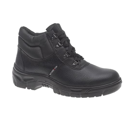 Warrior Herren Chukka Arbeitsstiefel / Arbeitsschuhe / Sicherheitsschuhe / Sicherheitsstiefel (Schwarz) - Image 1