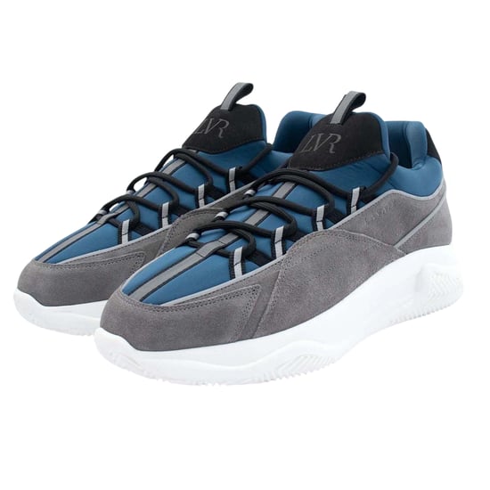 Lavair - "Creator 2.0" Logo Sneaker für Herren, Leder (Marine) - Image 3