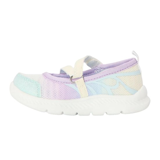 Skechers - "Comfyflex 2" Schmetterling Sneaker für Mädchen, Glitzer (Weiß/Bunt) - Image 2
