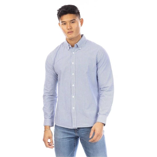 Peter Werth - Button-Down-Hemd für Herren (Marine/Weiß) - Image 2