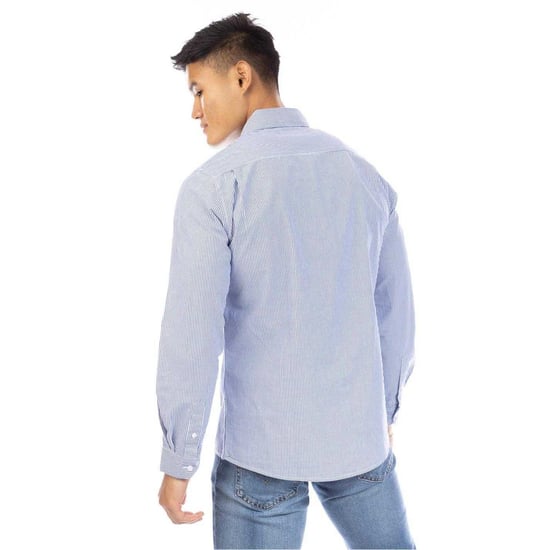Peter Werth - Button-Down-Hemd für Herren (Marine/Weiß) - Image 3