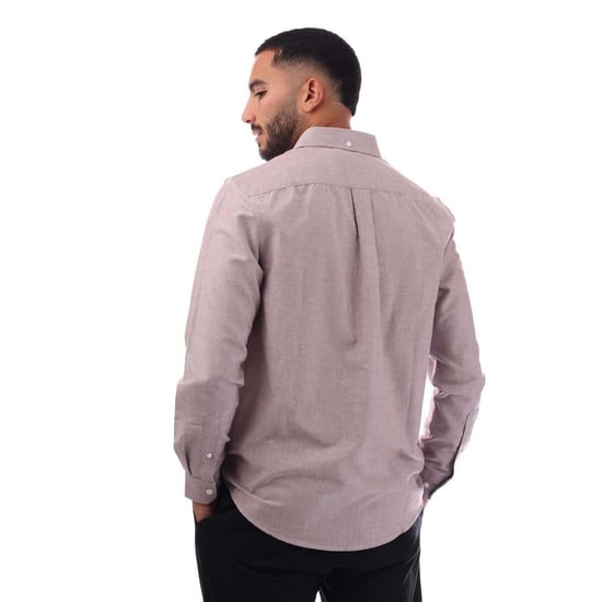 Farah - Button-Down-Hemd für Herren, Schmal (Ochsenblutrot) - Image 2