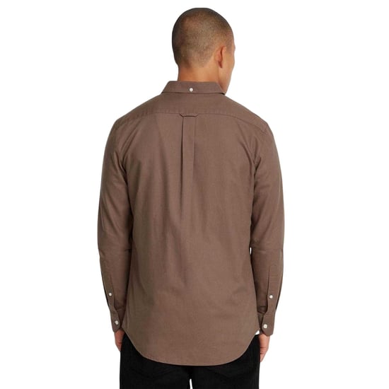 Farah - Button-Down-Hemd für Herren, Schmal, Langärmlig (Grau) - Image 3
